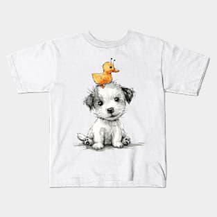 The Duckling's New Throne Kids T-Shirt